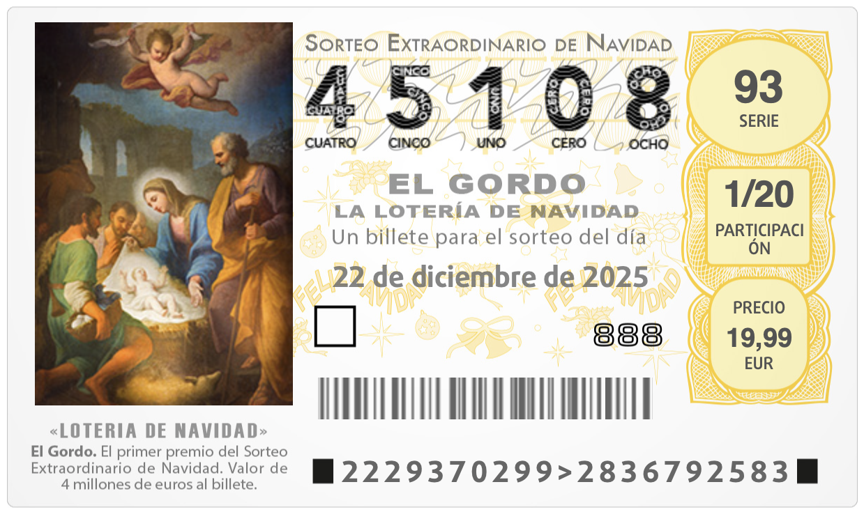 El Gordo 2025 Online Los kaufen