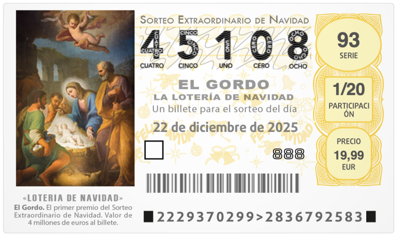 El Gordo 2025 Online Los kaufen